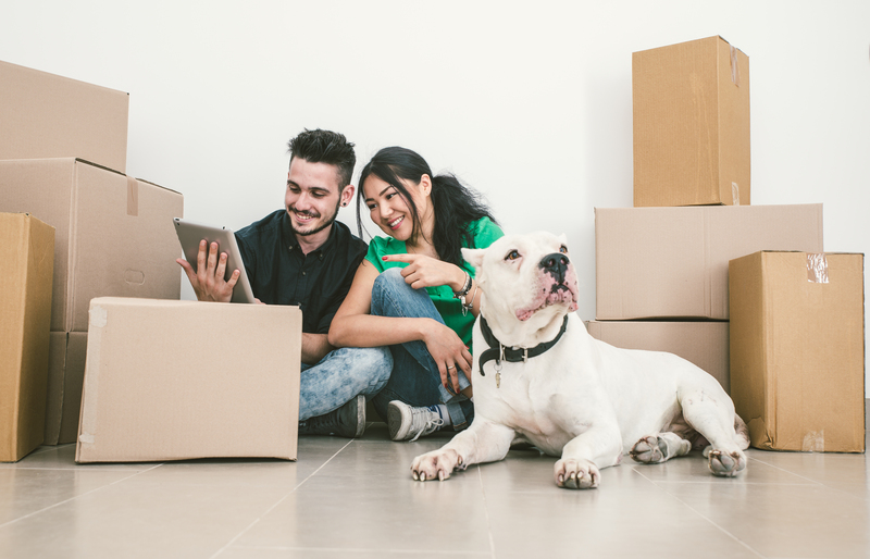 boxes moving